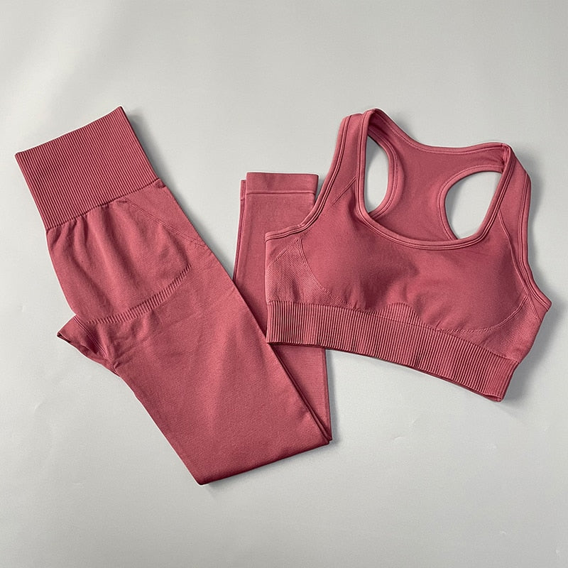 2/3/4PCS Seamless Yoga Set