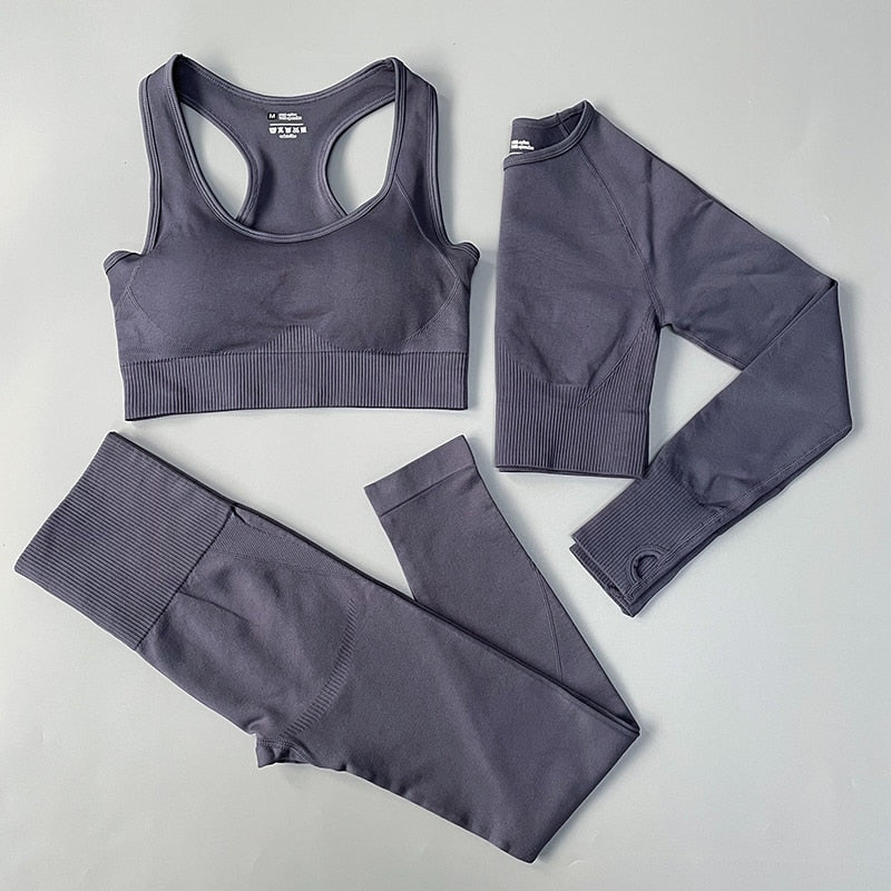 2/3/4PCS Seamless Yoga Set